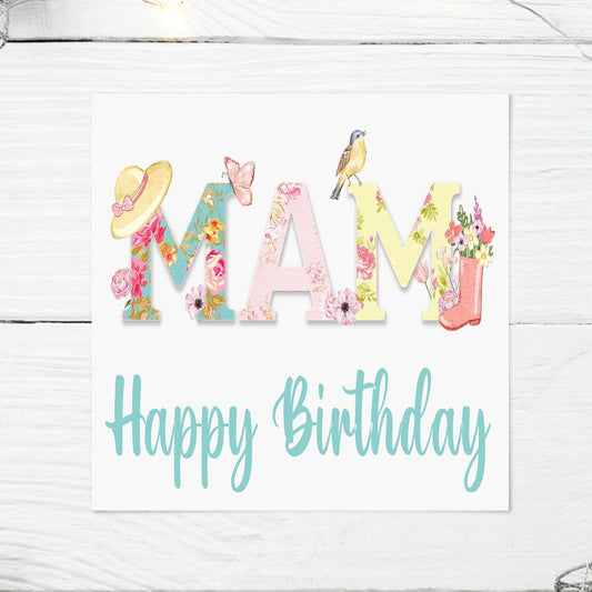 Personalised Birthday Christmas Mum Mam Mother Stepmum Mummy Greeting Card Keepsake