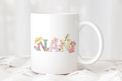 Personalised Birthday Christmas Gardening Cup Mug Gran Grannie Nana Nanny Keepsake Gift Present