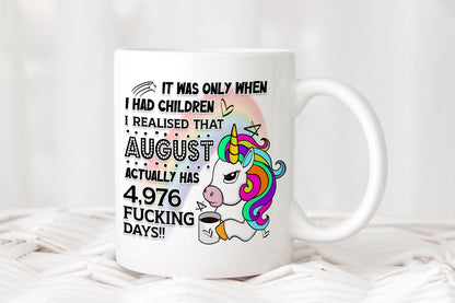 Personalised Mum Dad School Summer Holidays Coffee Tea Funny Mug Present Birthday Gift For Her Friend Sister Cup Christmas Present