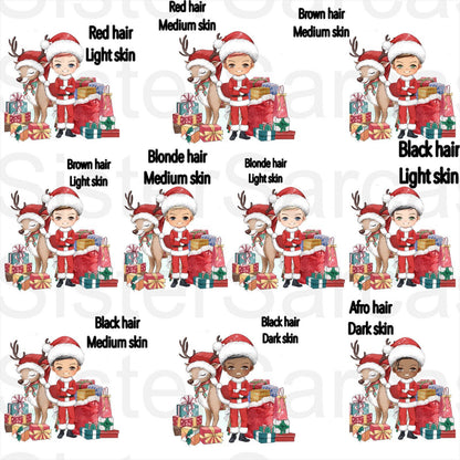 Personalised Christmas Tree Ornament Decoration Kids Son Nephew Grandson Cousin Friend Stocking Filler Christmas Eve Box Keepsake Gift