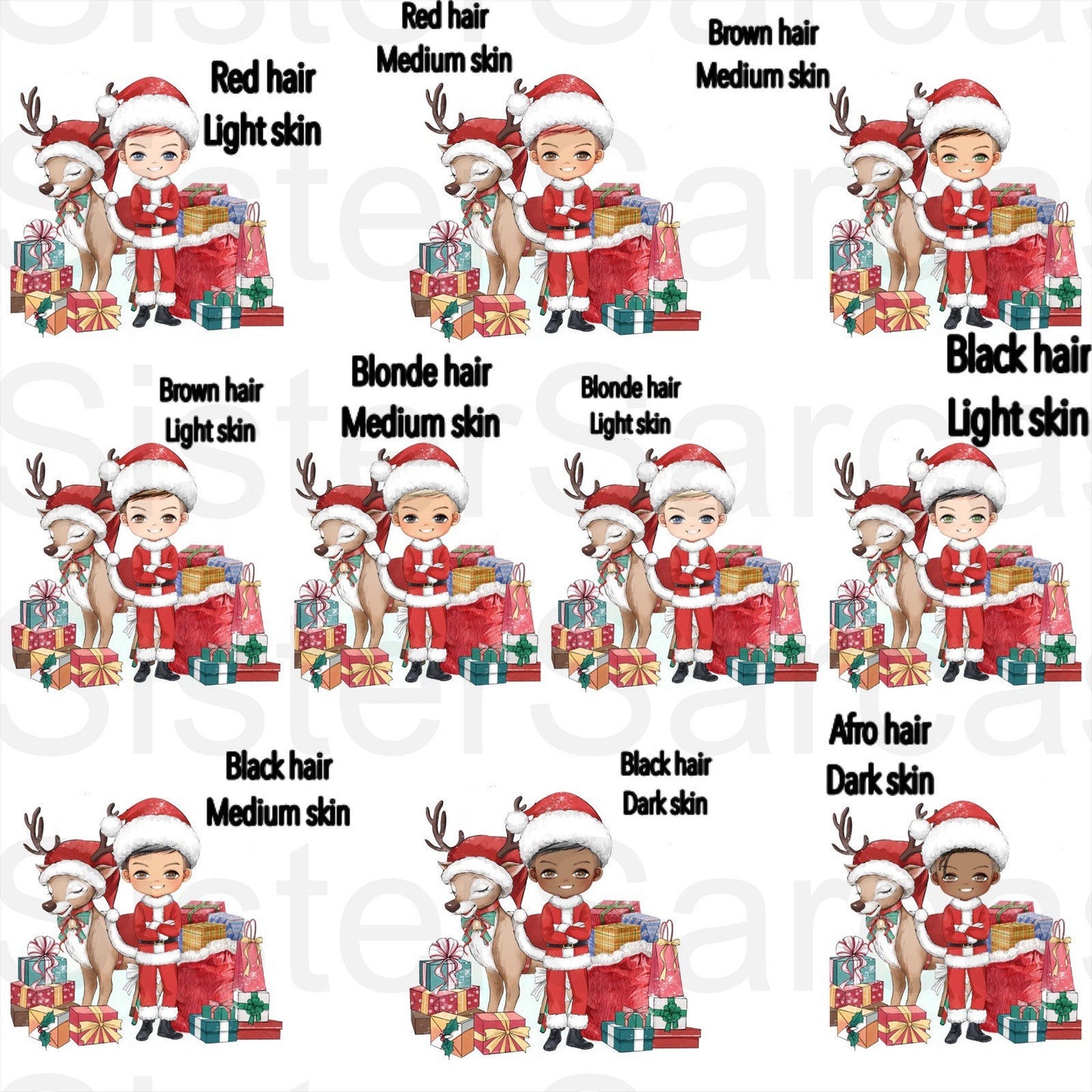 Personalised Christmas Greeting Card Kids Son Nephew Grandson Cousin Friend Stocking Filler Christmas Eve Box Keepsake Gift
