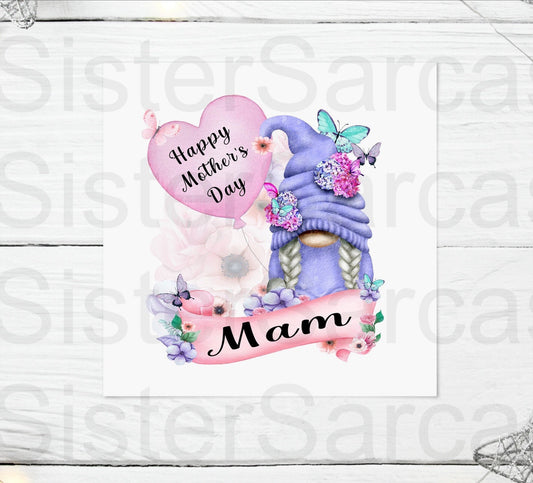Mother’s Day Gonk Gonks Personalised Greetings Card Gift Present Mam Mum Mammy Step Mum Step-mum Gran From Daughter Son Keepsake Novelty
