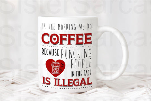 Rude Funny Morning Coffee Personalised Cup Mug Daughter Mum Gran Sister Friend Nana Keepsake Gift Present