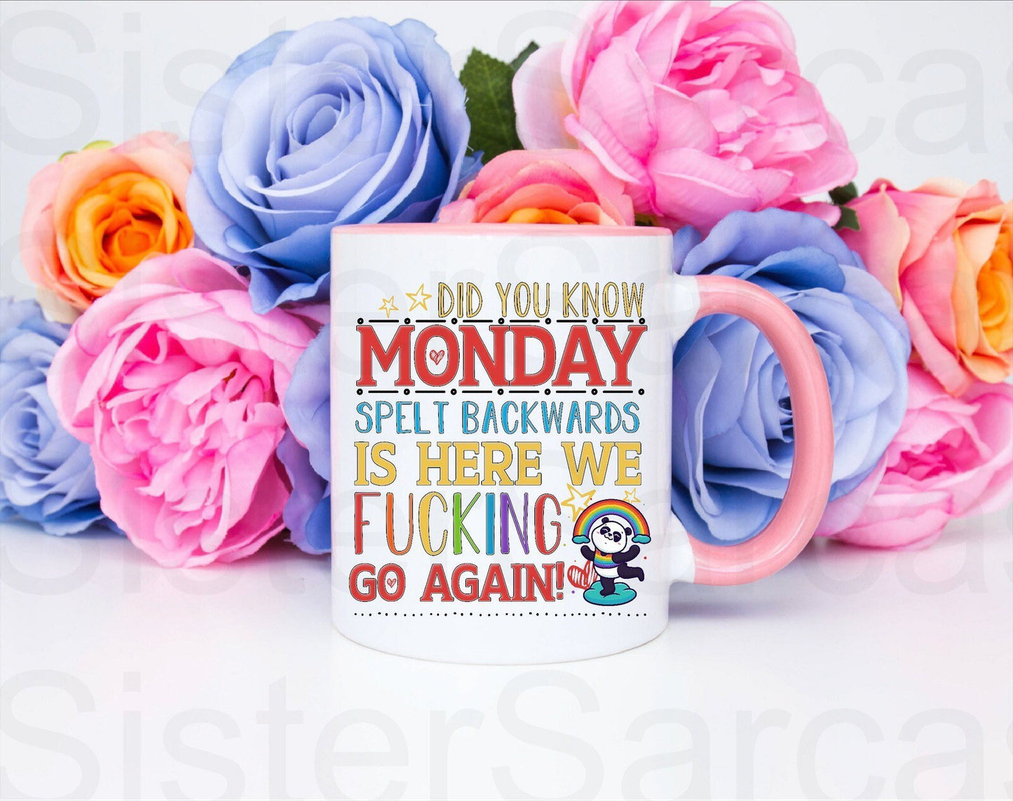 Rude Funny Monday Morning Personalised Cup Mug Daughter Mum Gran Sister Friend Nana Keepsake Gift Present