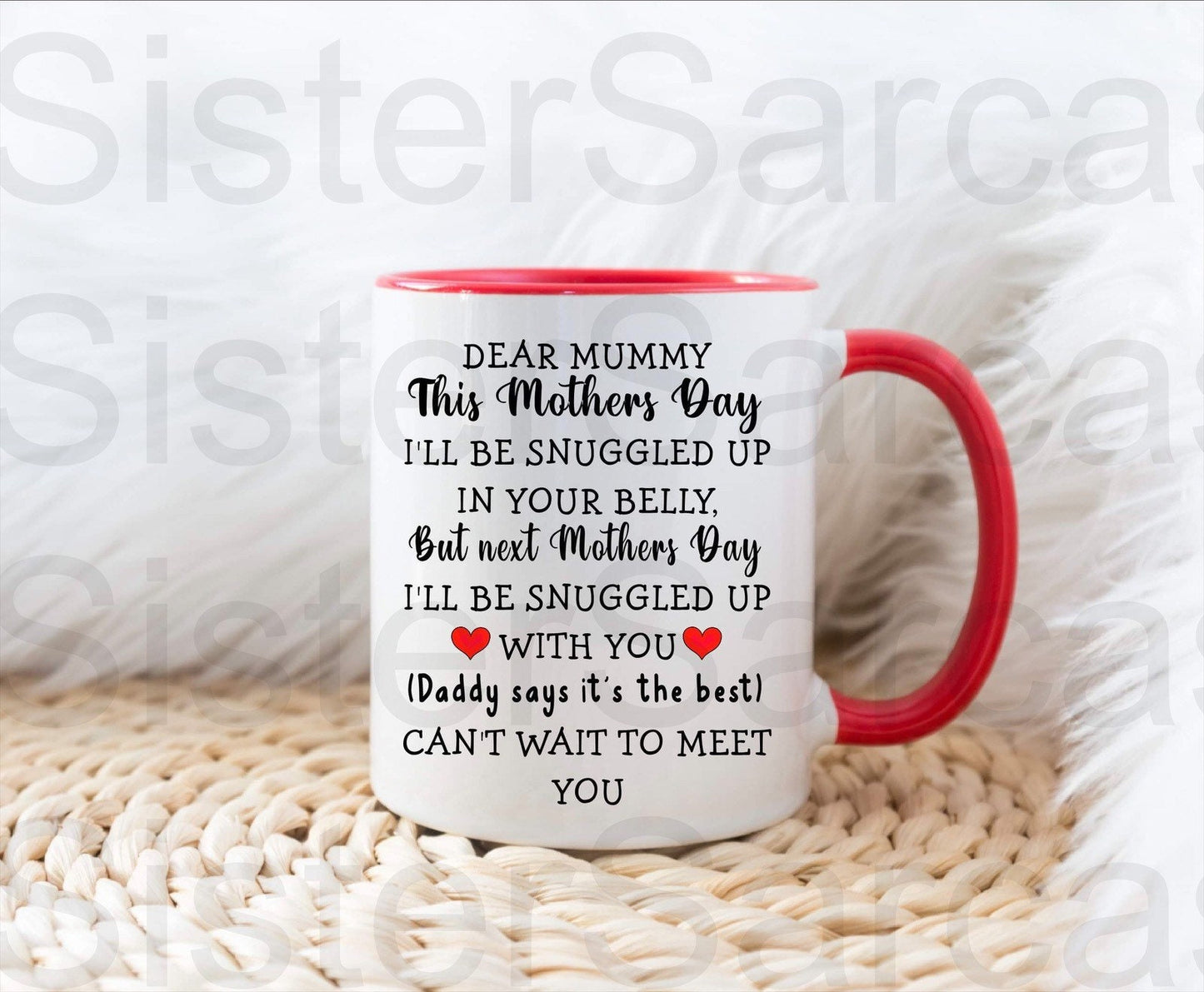 Mummy to Be Mothers Day Christmas Birthday from bump baby present gift personalised with your scan photo mug cup keepsake
