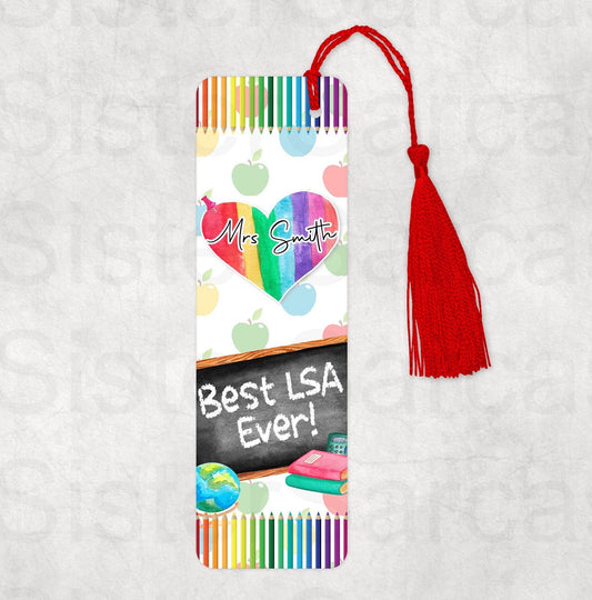 Teacher Gift Bookmark Thank You Special Teacher End of Term Personalised Gift Present