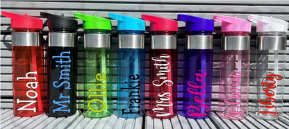 550ml Personalised Water Bottle Kids Water Bottle Back to School Bottle Sports Bottle Water Bottle Gift For Him Gift For Her